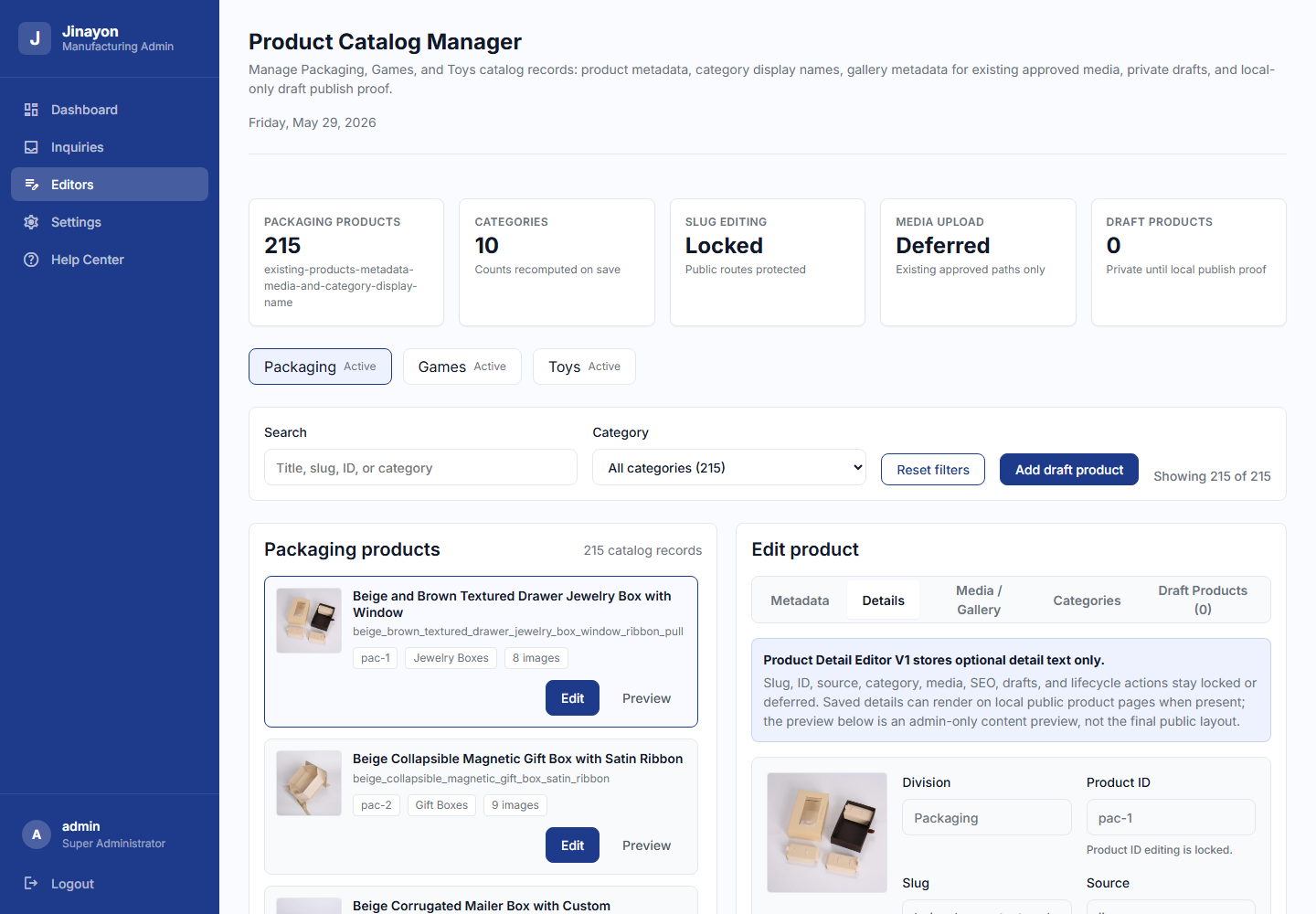 Product Details Tab