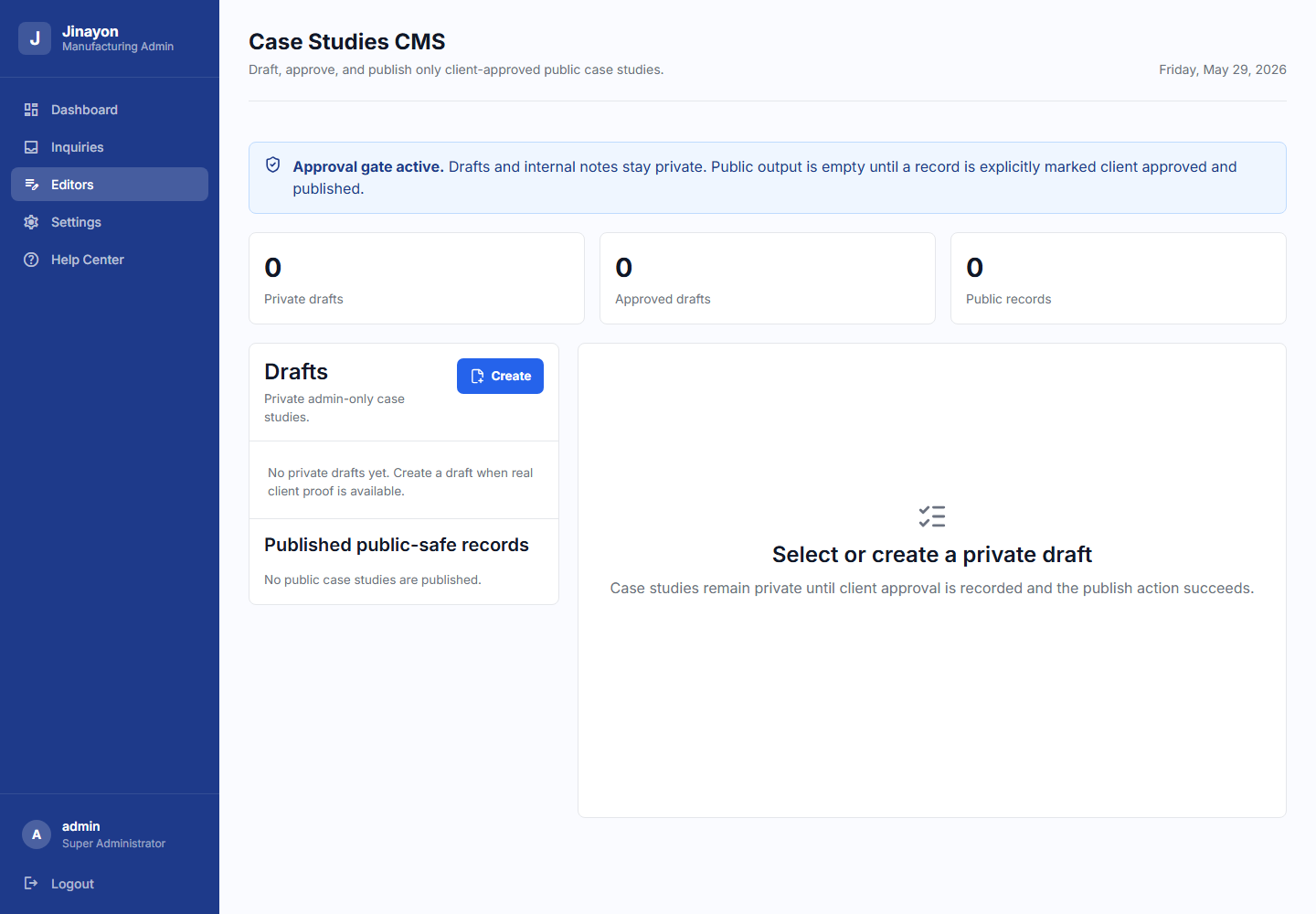 Case Studies CMS
